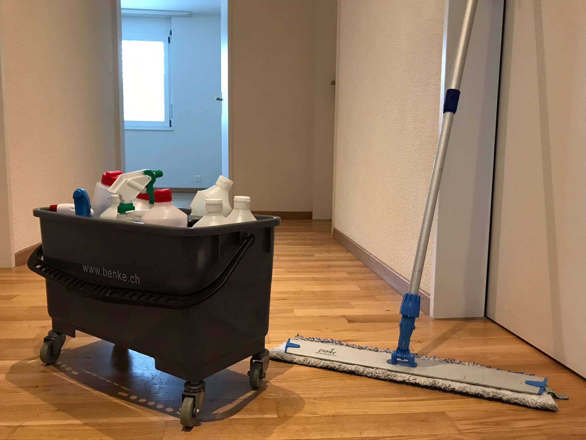 Endreinigung, Renigung Wohnung