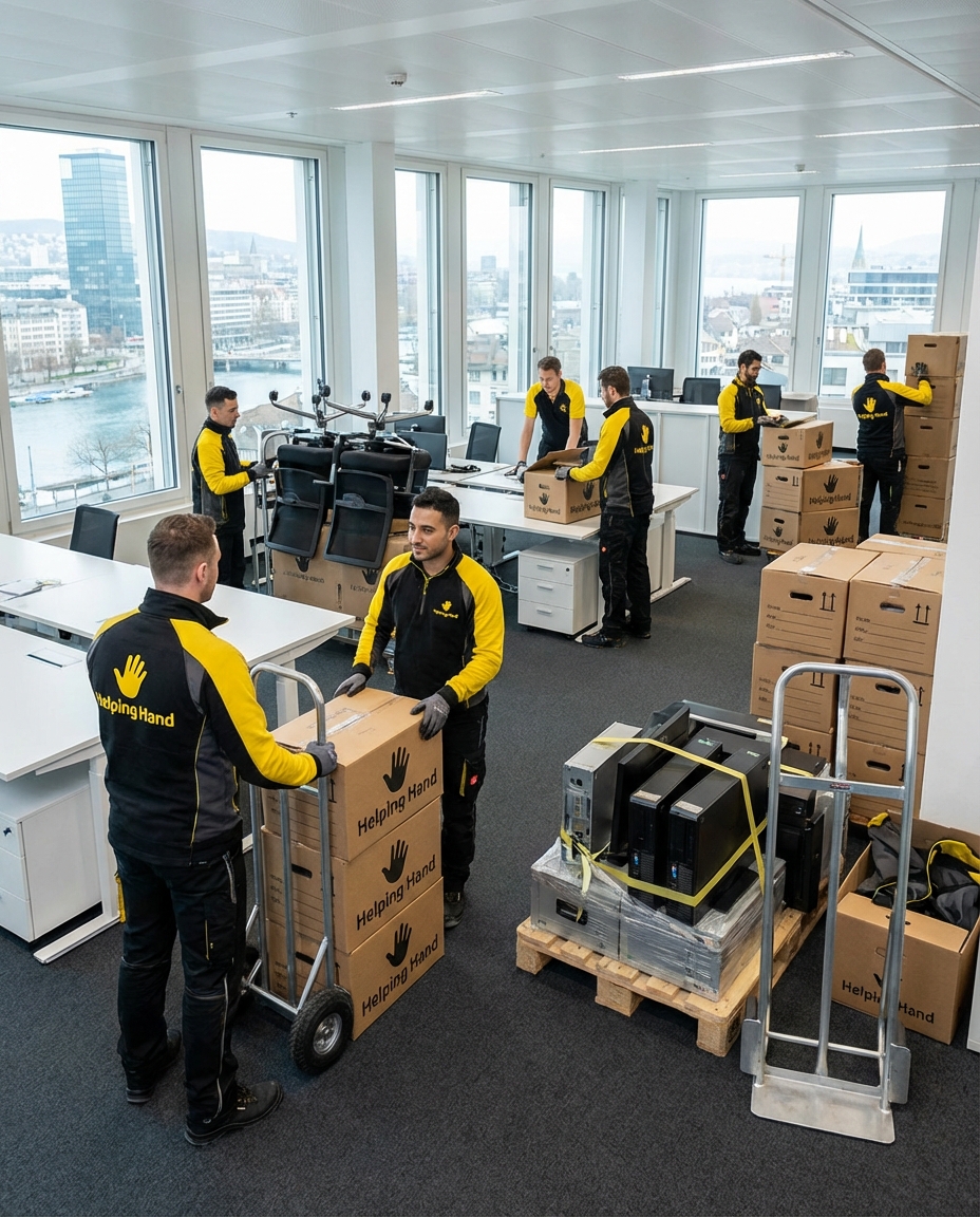 Geschäftsräumung Zürich