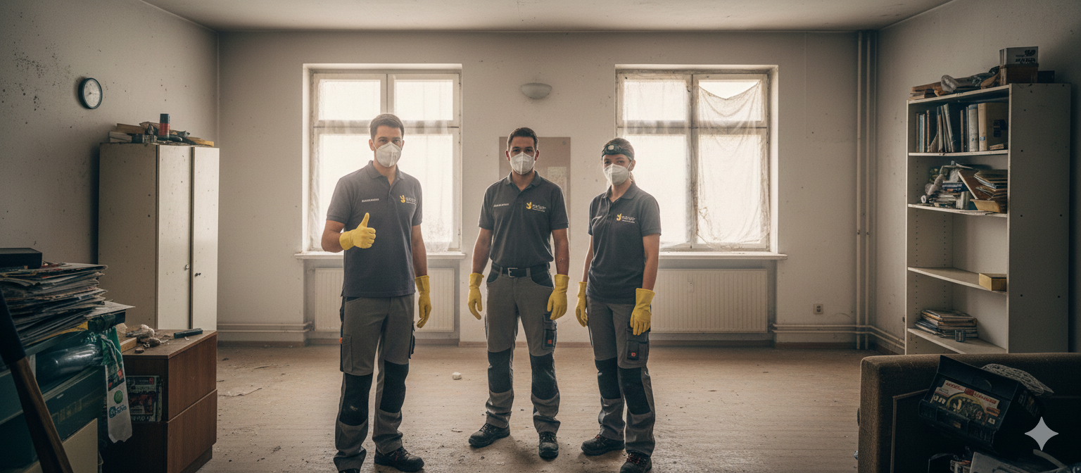 Messie Wohnung reinigen